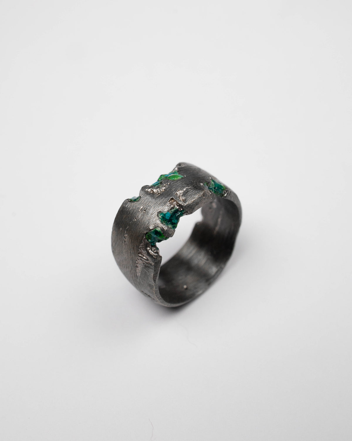 Anello Etruria verde