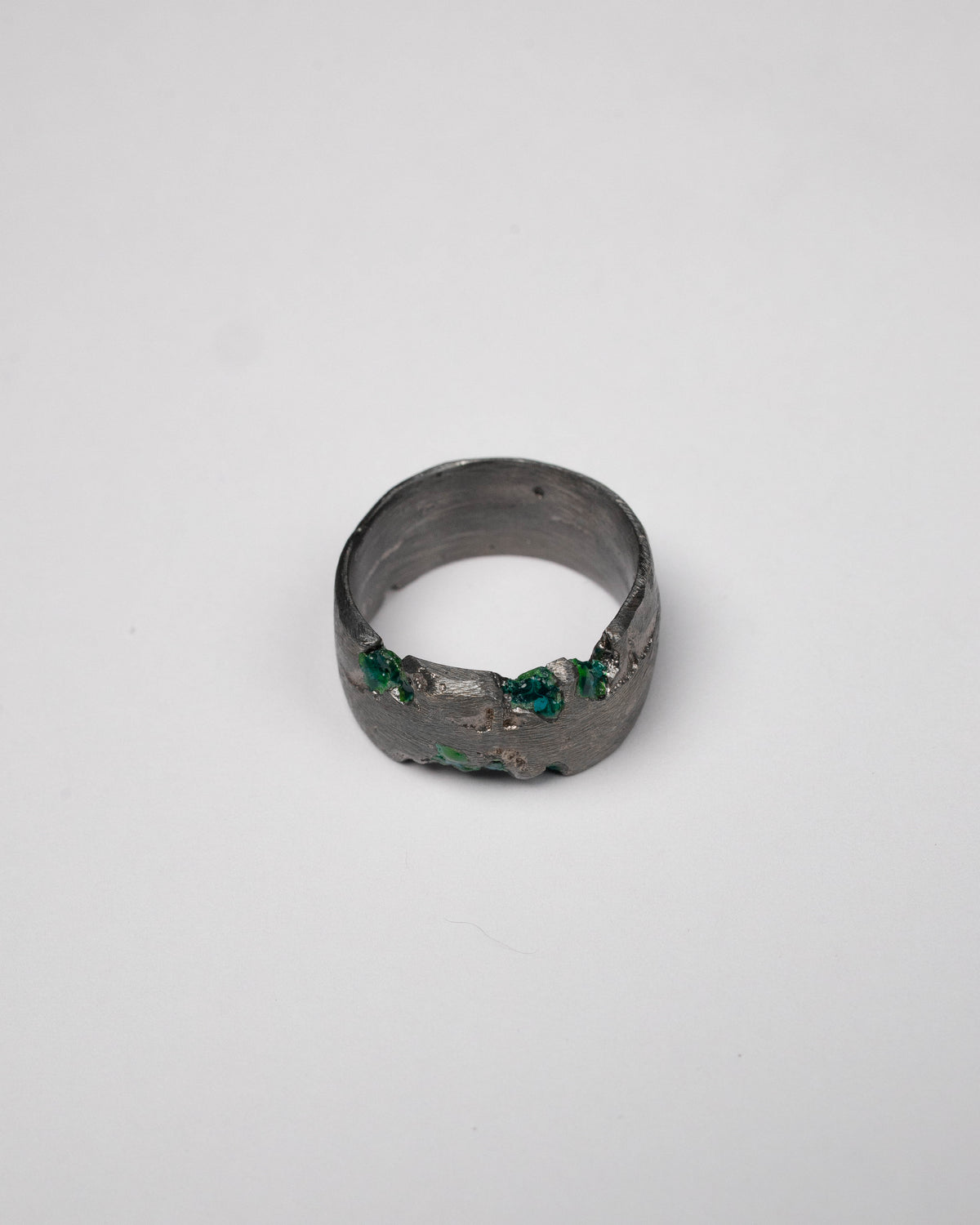 Anello Etruria verde