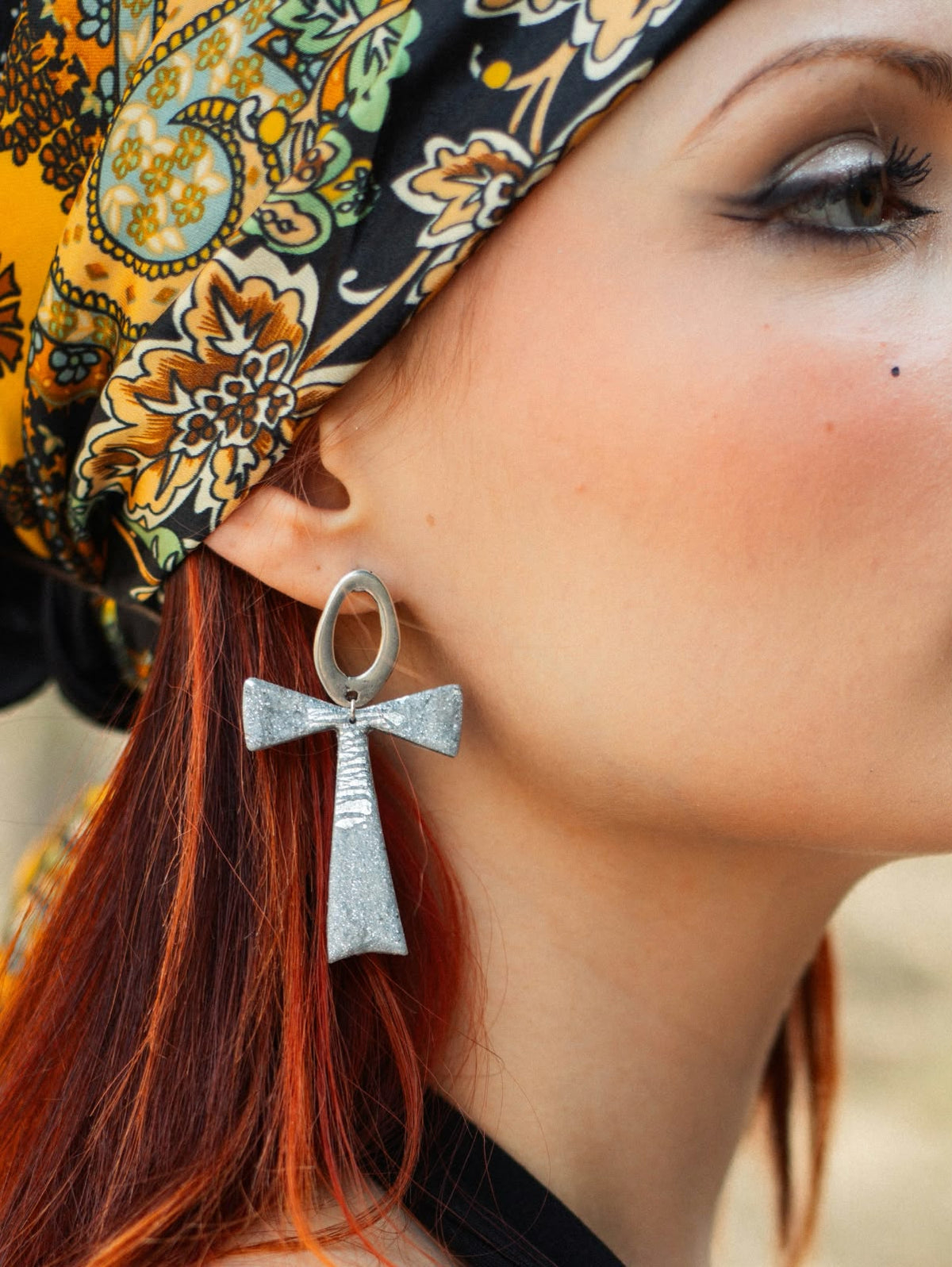 Orecchini Aset argento